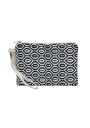 Pochette losange noir