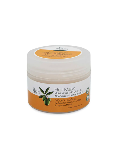 masque capillaire à l'huile d'olive et d'aloe vera
