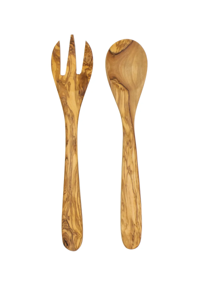 Couverts en bois d'olivier