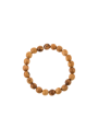 bracelet avec des perles en bois d'olivier