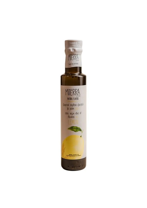 Huile d'olive extra vierge Miterra arome naturel citron 250 ml