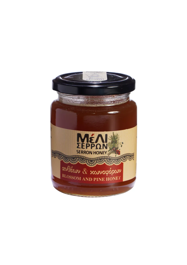 Miel de fleurs et de pin 450 g - meliserron