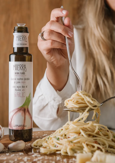 Huile d'olive ail
