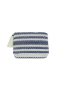pochette grec au motif navy
