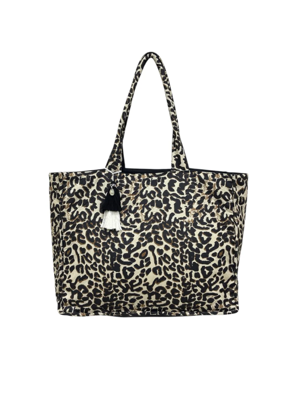 sac de plage leopard