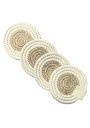 Dessous de verre beige