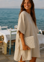 pochette de plage fabriquée en grèce