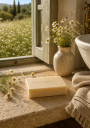 savon au mastic et à l'huile d'olive
