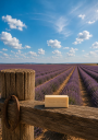 savon naturel au mastic et à la lavande