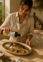 huile d'olive arome citron