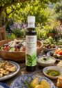 huile d'olive au basilic
