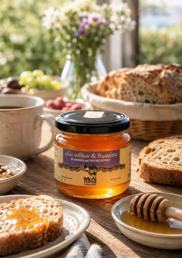 Miel de fleurs et de thym