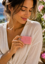savon naturel parfum rose