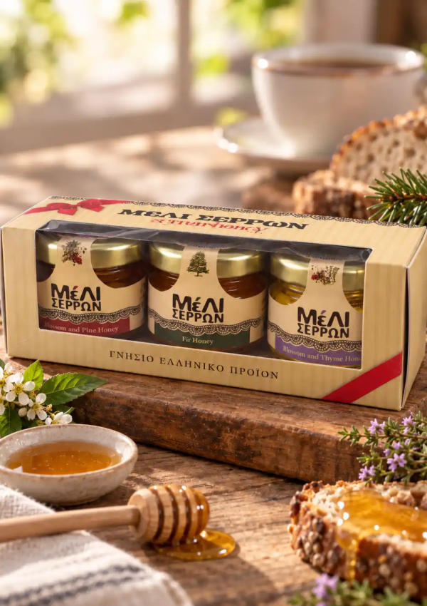 coffret découverte miel grec