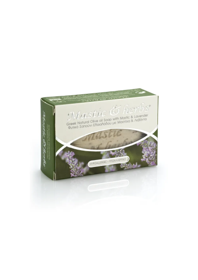 savon au mastic, huile d'olive et lavande